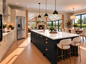 CGI Open plan living kitchen- click for photo gallery